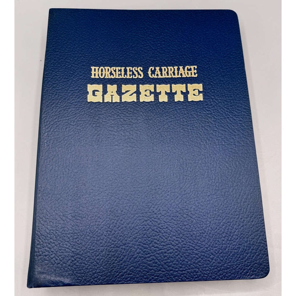 Vintage Horseless Carriage Gazette Magazine 1970-1971 Issues Blue Binder 9 Total